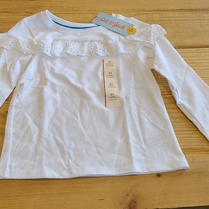 white long sleeve shirt